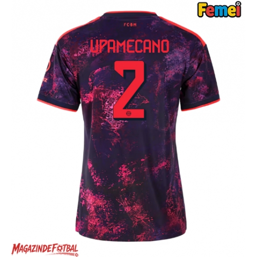 Bayern Munich Dayot Upamecano #2 Tricou Fotbal Replică 2026-27 Femei Treilea Bayern Munich Dayot Upamecano #2 Tricou Fotbal Replică 2026-27 Femei Treilea